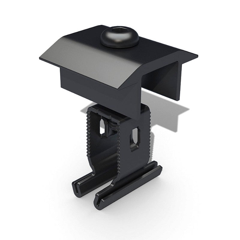 Renusol Middle Clamp+ 30 - 50mm Black - Powerland.co.uk