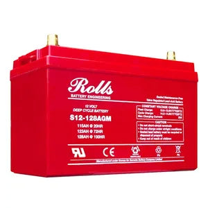 Rolls S12-128Agm Deep Cycle Series 12 Volt Battery Battery