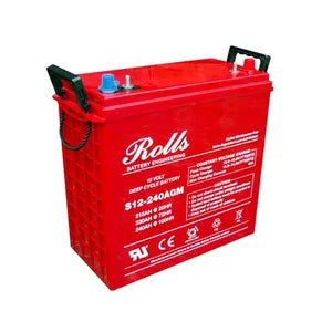 Rolls S12-240Agm Deep Cycle Series 12 Volt Battery Battery