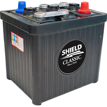 TYPE 501 CLASSIC CAR HARD RUBBER BATTERY 6V 88AH-Powerland