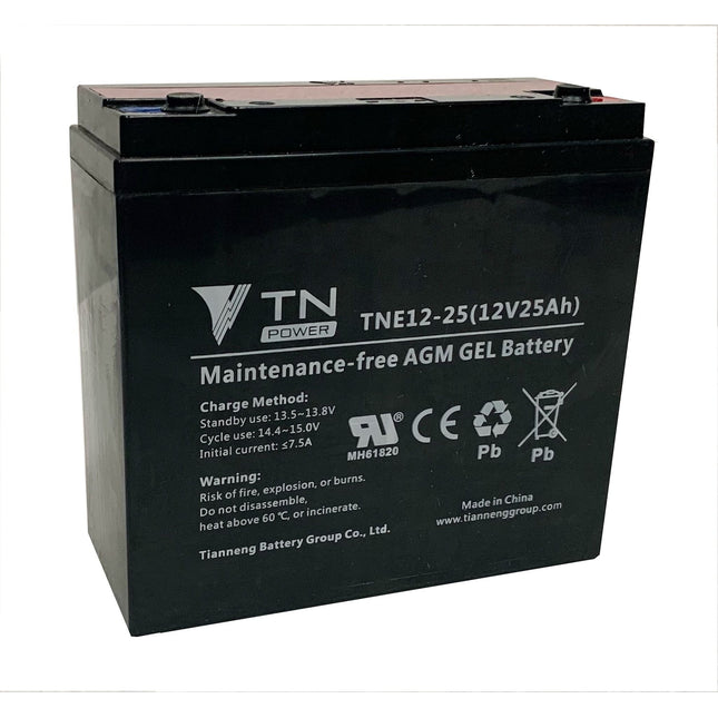 Tn Power Agm 12V 25Ah Deep Cycle Battery Tne12-25