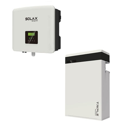 Solax X1 G4-Hybrid Inverter 3.7kW with 1 x T-58 Triple Power Master Battery 5.8kWh