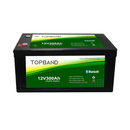 Topband B Series 12V 300Ah Lithium/Lifepo4 Battery With Bluetooth And Heater (R-B12300A)