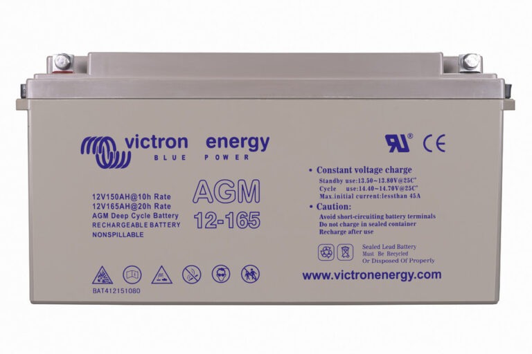 Victron Energy AGM Dual Purpose Battery 12V 165Ah – BAT412151084-Powerland