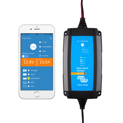 Victron Energy Blue Smart IP65 Charger 24V 13A 1 Output UK – BPC241331024-Powerland