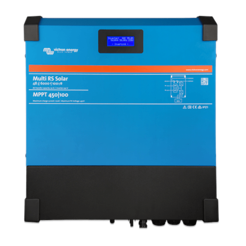 Victron Energy Multi RS Solar 48V 6000VA 100-450A 80A 1 Tracker – PMR482602000-Powerland