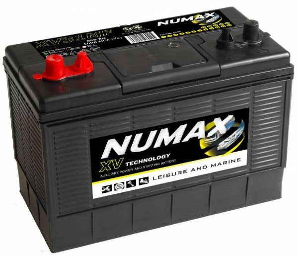 NUMAX XV31MF SEALED LEISURE BATTERY 12V 105AH CCA (EN) 740-Powerland