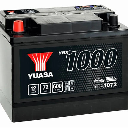 Ybx1072 Yuasa Caca Car Battery 12V 72Ah Battery