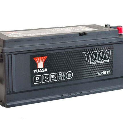 Yuasa YBX1615 12V 135Ah 910A Super Heavy Duty Commercial Vehicle Battery-Powerland