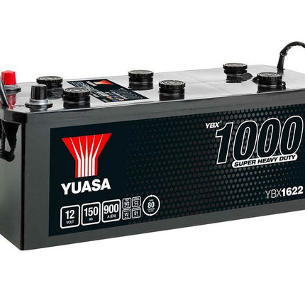 622SHD YUASA CARGO SUPER HEAVY DUTY BATTERY 12V 150AH YBX1622-Powerland