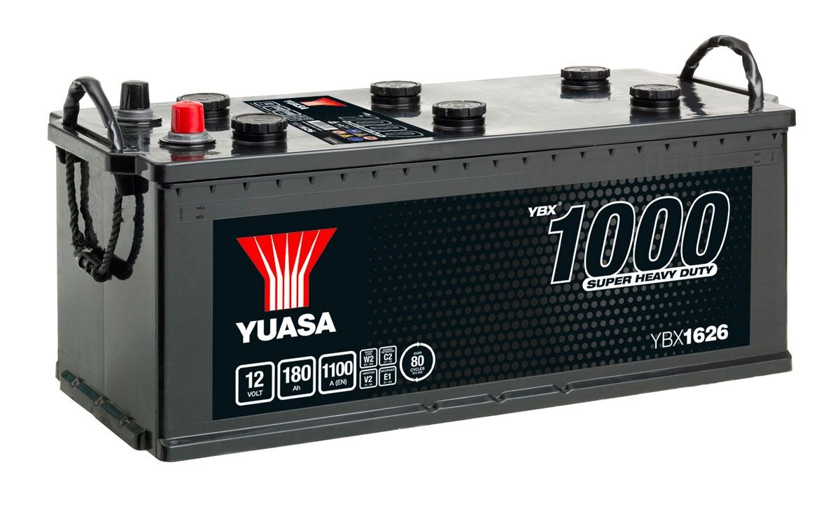 626HD YUASA CARGO HEAVY DUTY BATTERY 12V 180AH YBX1626-Powerland