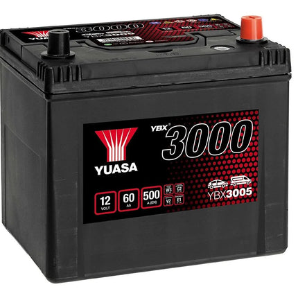 Ybx3005 Yuasa Smf Car Battery 12V 60Ah Battery