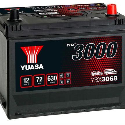 Ybx3068 Yuasa Smf Car Battery 12V 72Ah Battery