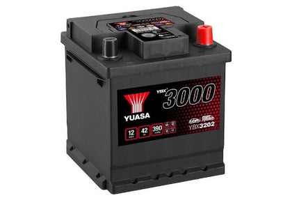 YBX3202 YUASA SMF CAR BATTERY 12V 42AH CCA (EN) 390A Type 002L-Powerland