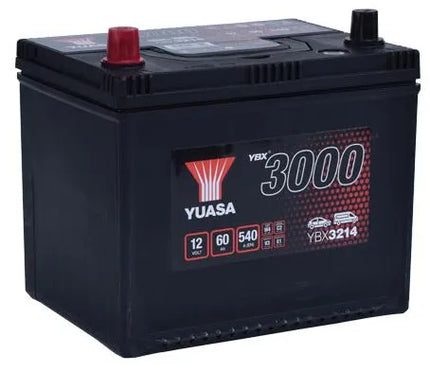 Ybx3214 Yuasa Smf Car Battery 12V 60Ah Battery