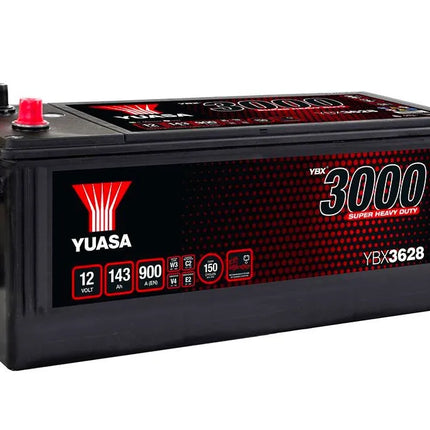 Ybx3628 Yuasa Super Heavy Duty Battery 628Shd Battery