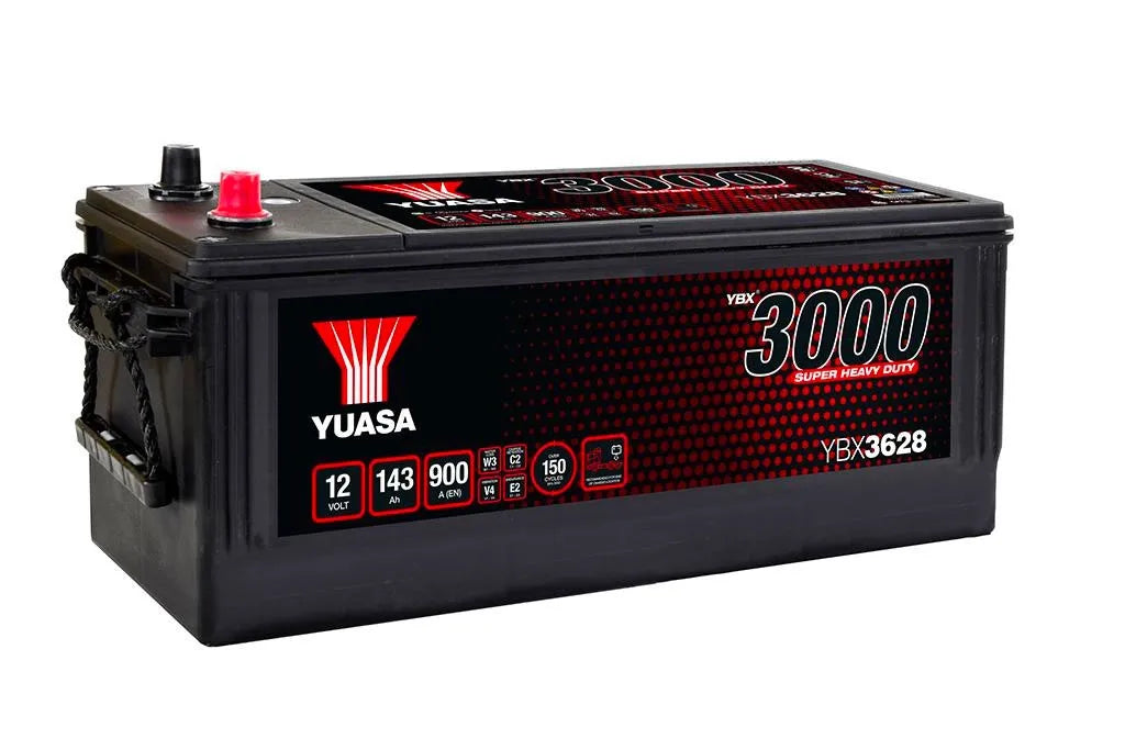 Ybx3628 Yuasa Super Heavy Duty Battery 628Shd Battery
