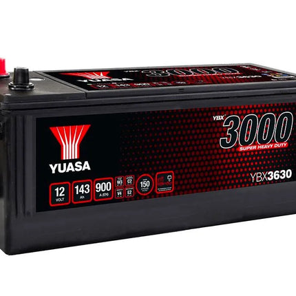 Ybx3630 Yuasa Super Heavy Duty Battery 630Shd Battery