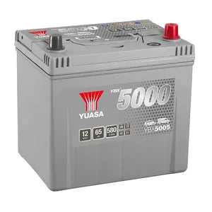 Ybx5005 Yuasa Silver High Performance Car Battery 12V 65Ah Hsb005 Battery