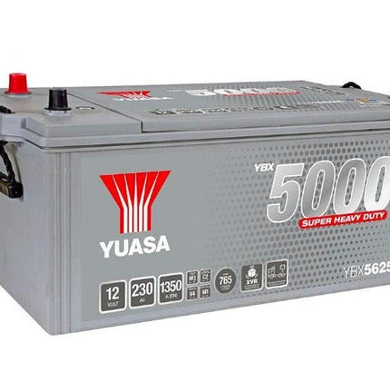 725GM YUASA CARGO DEEP CYCLE GM BATTERY 12V 230AH YBX5625 CCA (EN) 1200A-Powerland