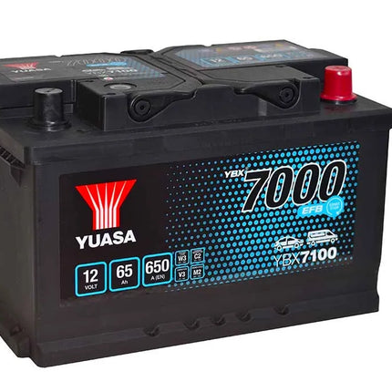 Ybx7100 Yuasa Efb Start Stop Car Battery 12V 65Ah Battery