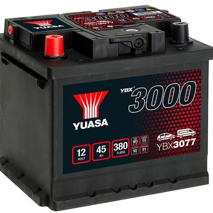 Ybx3077 Yuasa Smf Car Battery 12V 45Ah Battery