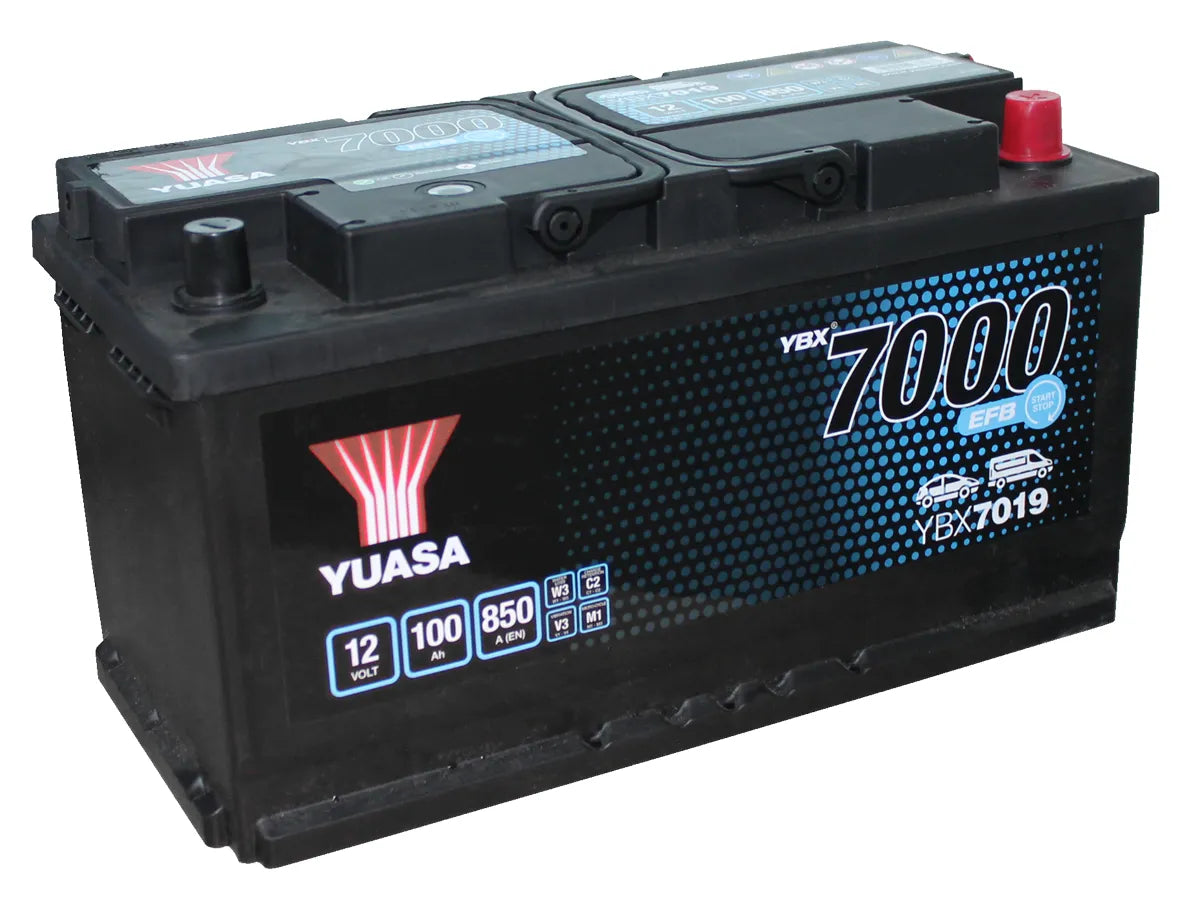 Ybx7019 Yuasa Efb Start Stop Car Battery 12V 100Ah Battery