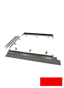 Viridian Clearline Fusion G1 landscape roofing kit, Centre-Powerland